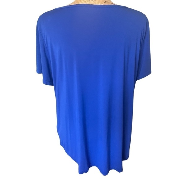 SHEIN Women’s Top V neck with cross | super soft. Size XL. - Picture 3 of 4